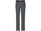 JN Ladies' Zip-Off Trekking Pants JN1201 carbon, Größe XS