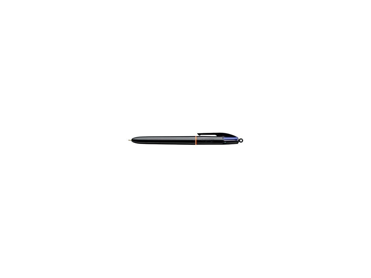 BIC Mehrfarbkugelschreiber 4 Colours PRO 831253 0,4mm schwarz