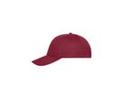 mb 6 Panel Cap Bio Cotton MB6236 burgundy, Größe one size