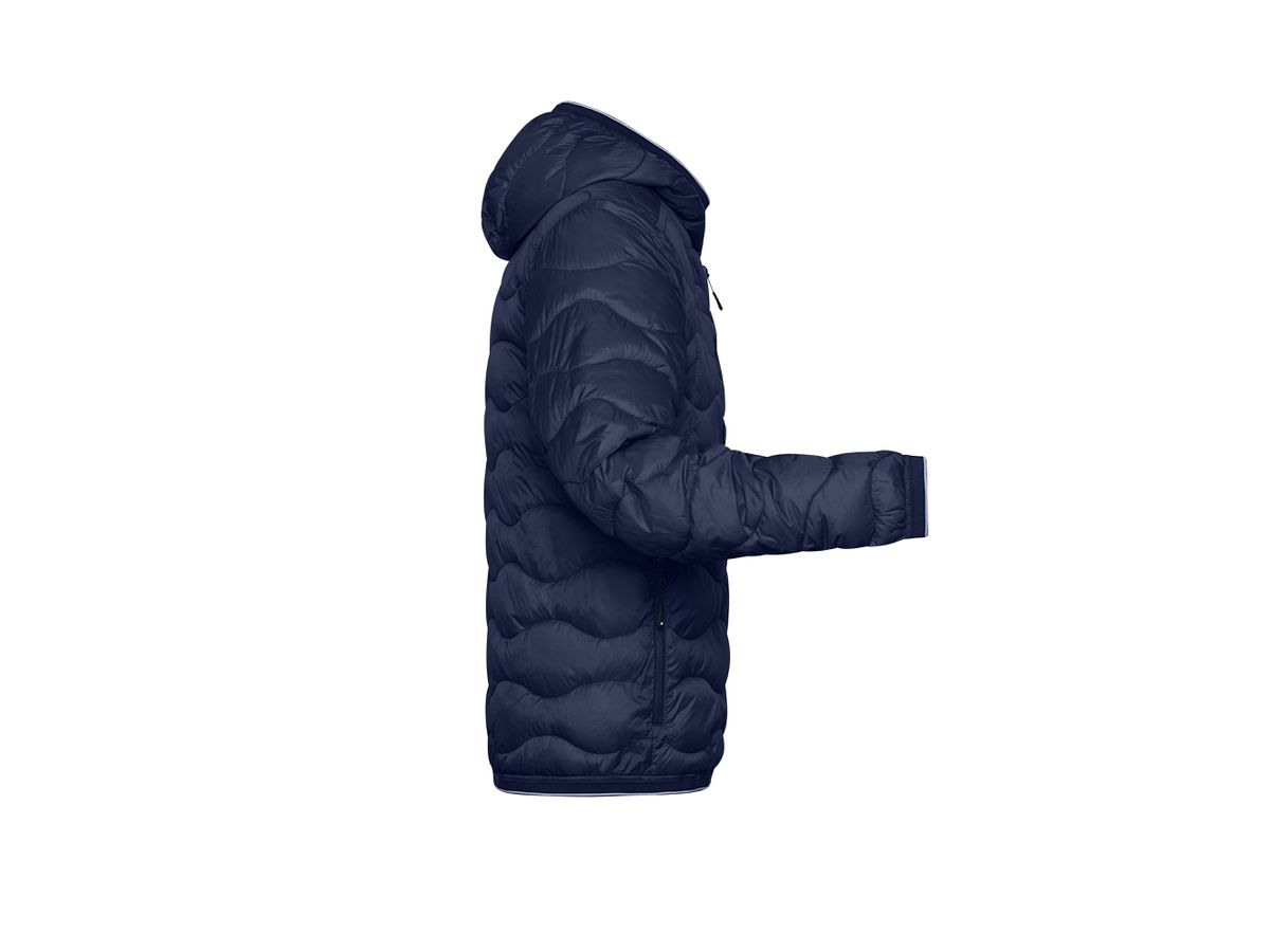 JN Men's Padded Jacket JN1156 navy/silver, Größe M