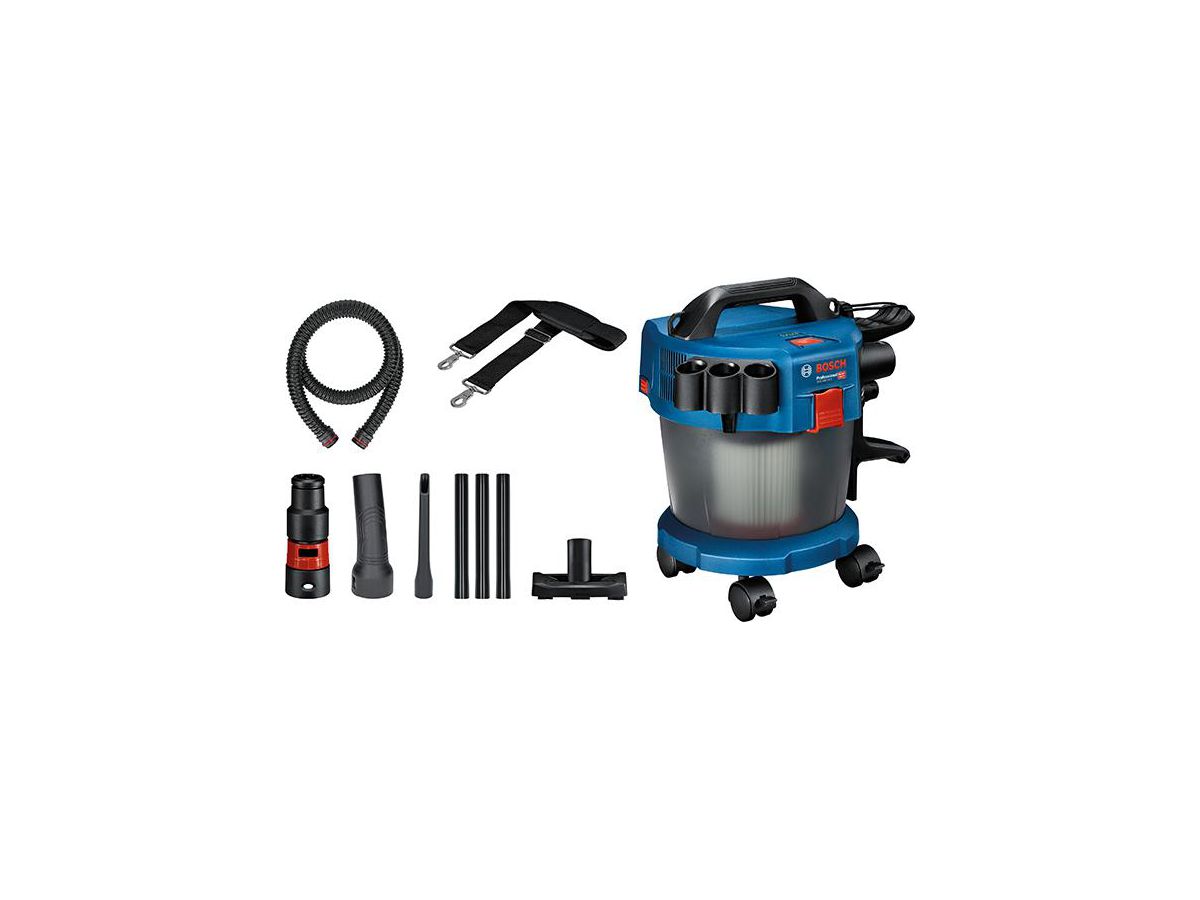 Bosch Akku-Staubsauger GAS 18V-10L solo mit Rollen, Nr. 06019C6302