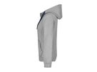 JN Ladies Doubleface Jacket JN354 55%PES/45%BW, sports-grey/navy, Größe M