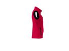 JN Ladies' Promo Softshell Vest JN1127 red/black, Größe XXL