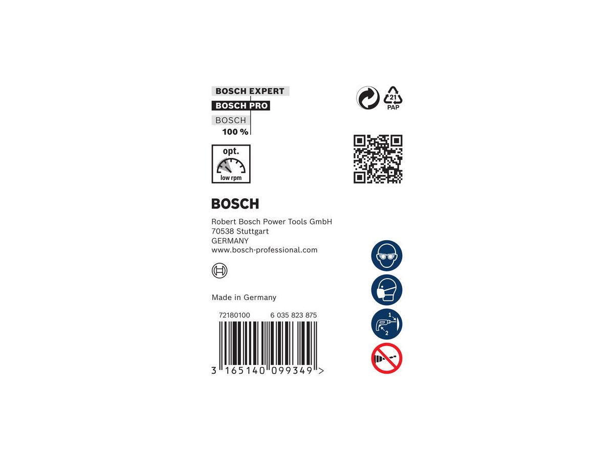 BOSCH 1 Schal / Install - Bohrer Zyl 24x400