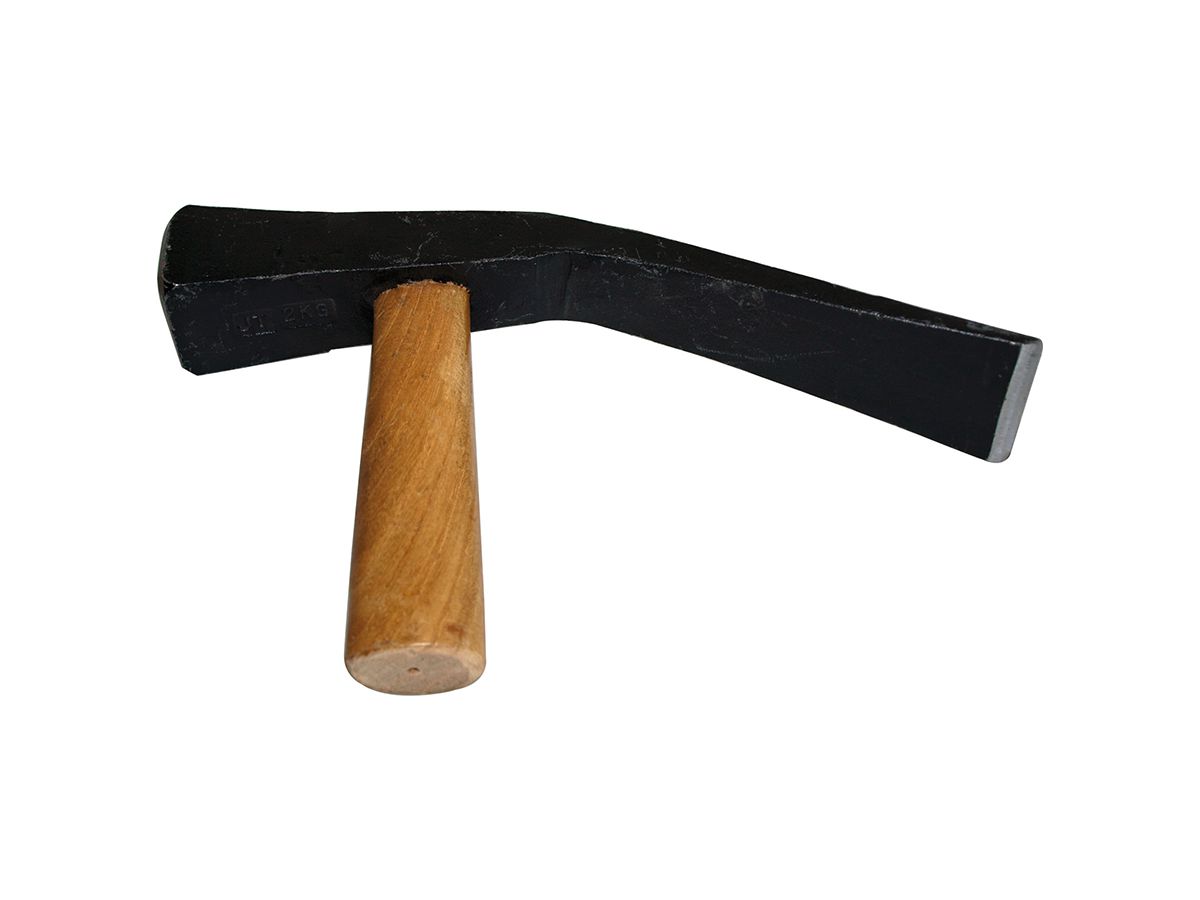Pflasterhammer 2500g Rheinische Form