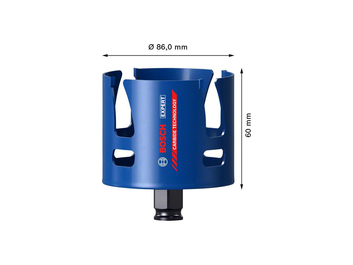 BOSCH Lochsäge EXPERT ConstructionMat 86 mm