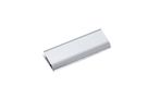 MAUL Papierklemmschiene 6246608 DIN A6 Aluminium matt silber