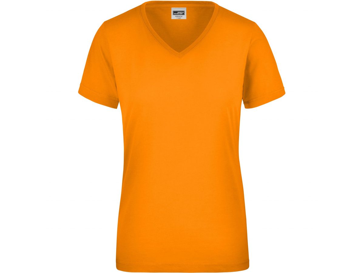 JN Ladies' Signal Workw. T-Shirt JN1837 neon-orange Gr. S