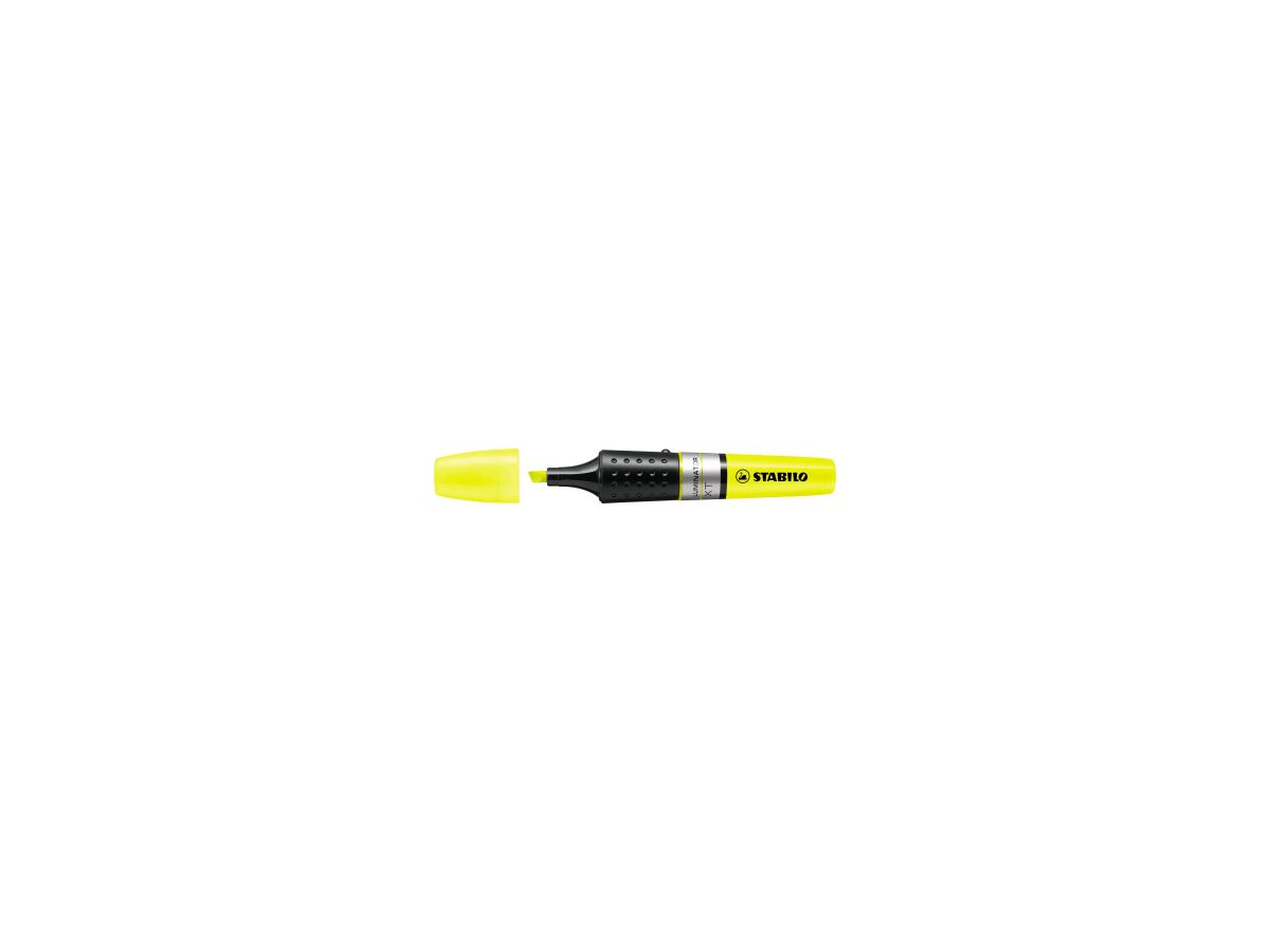 STABILO Textmarker Luminator 71/24 2-5mm Keilspitze gelb