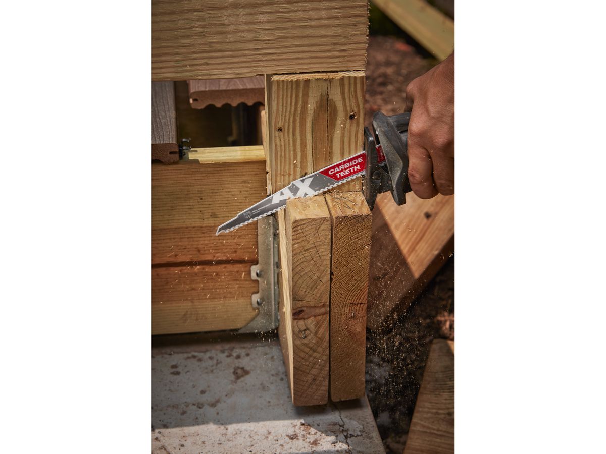MILWAUKEE Säbelsägeblatt Demontage THE AX, HM-bestückt, 230x5 mm, 5 TPI