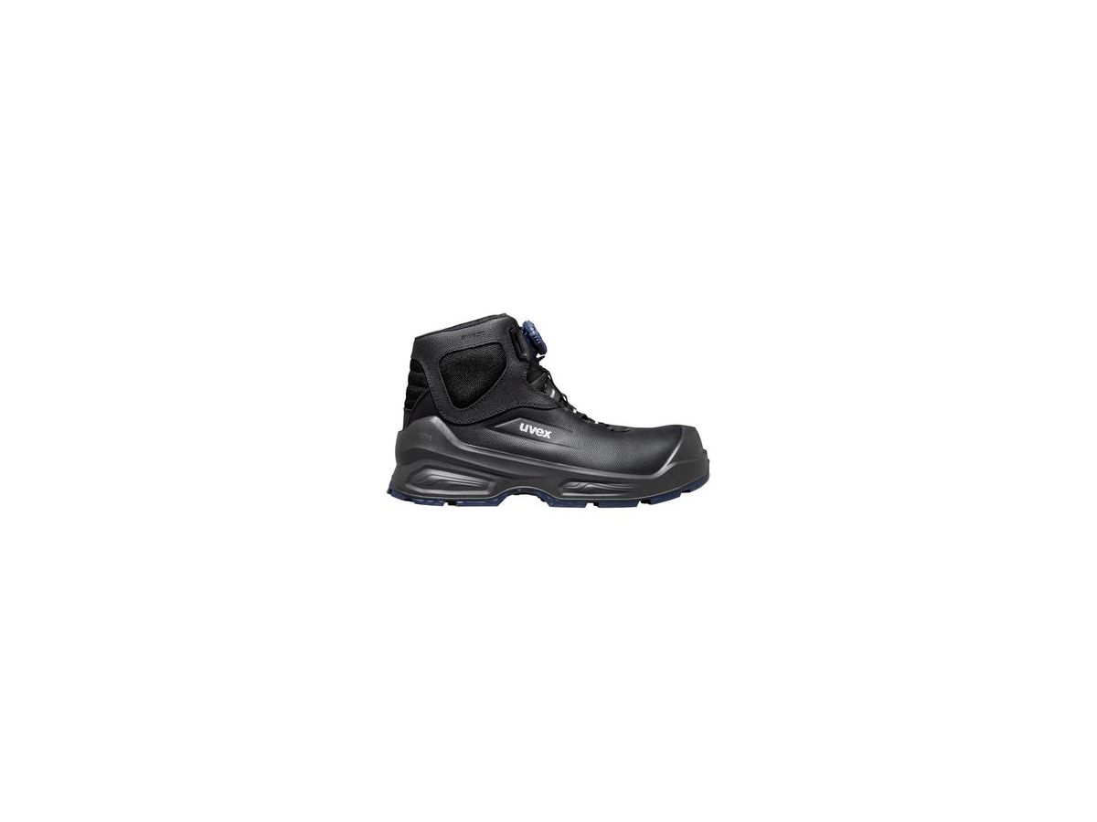 UVEX 3 MACSOLE Sicherheits-Stiefel BOA Gr. 52 W12 S3S ESD HRO schwarz, 6864.3