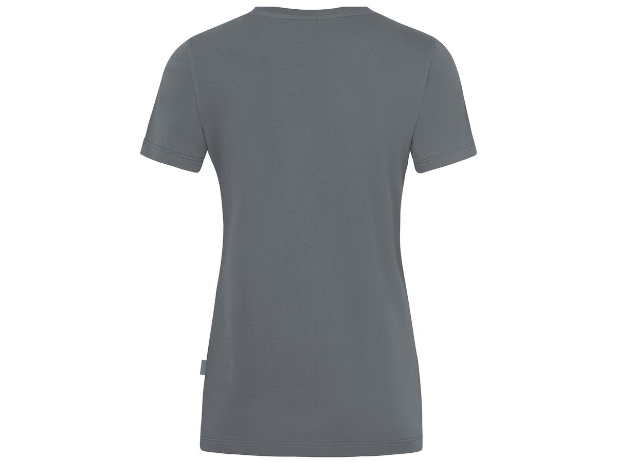 JAKO T-Shirt Organic Stretch Damen C6121, Gr. 40 steingrau