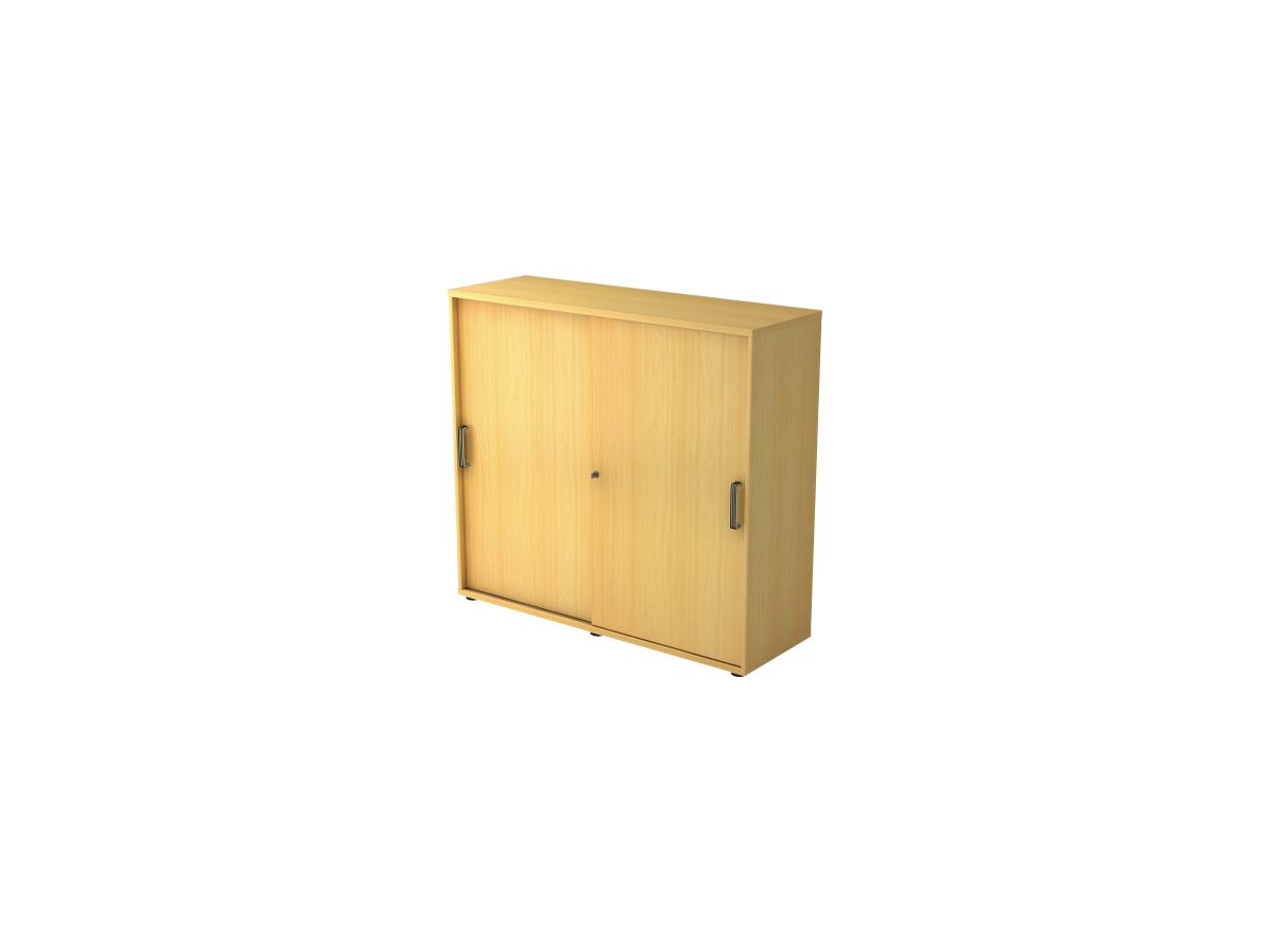 Schiebetürenschrank 120x40x1100cm Buche