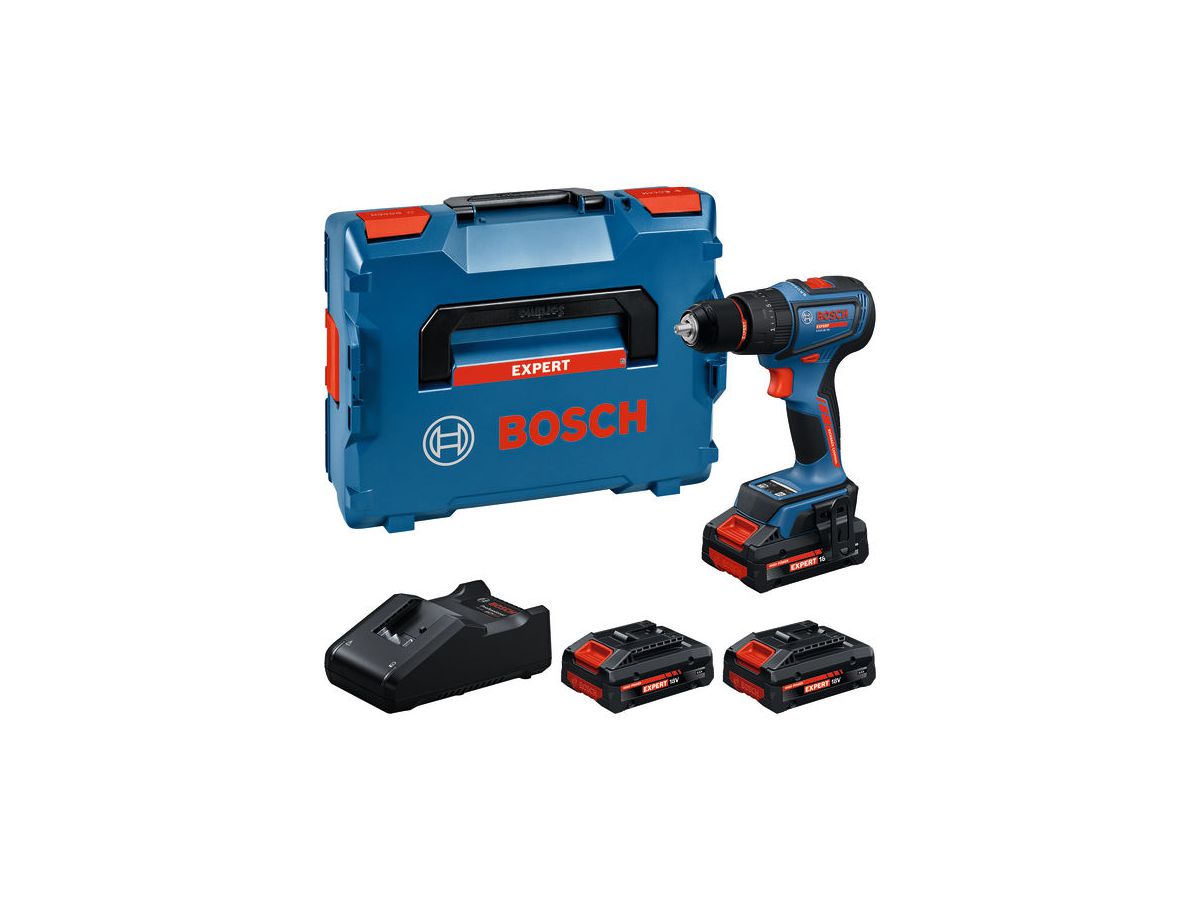 BOSCH Akku-Schlagbohrschrauber EXSB18V-90 3x18V/4,0 Ah, Ladegerät