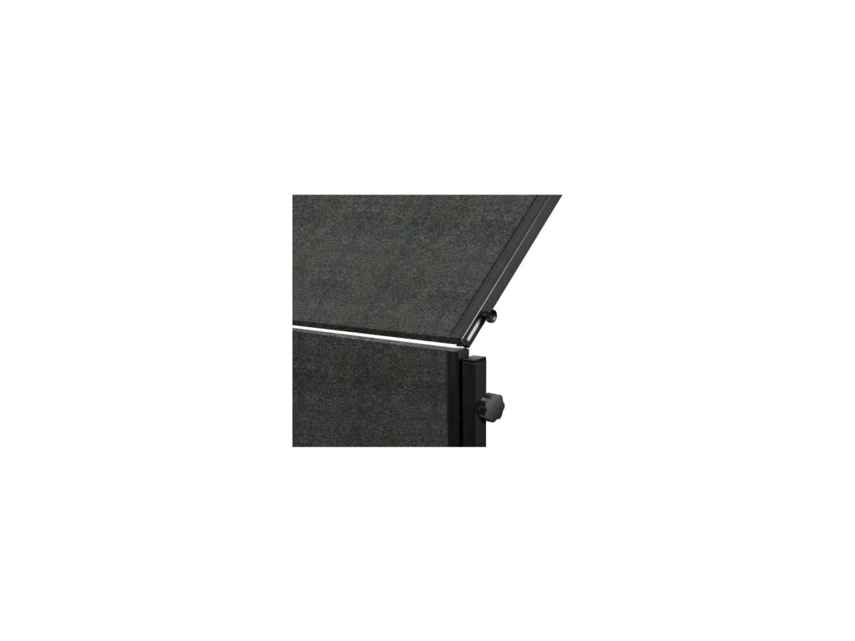 Legamaster Moderationswand 7-205610 120x150cm klappbar Filz anthrazit