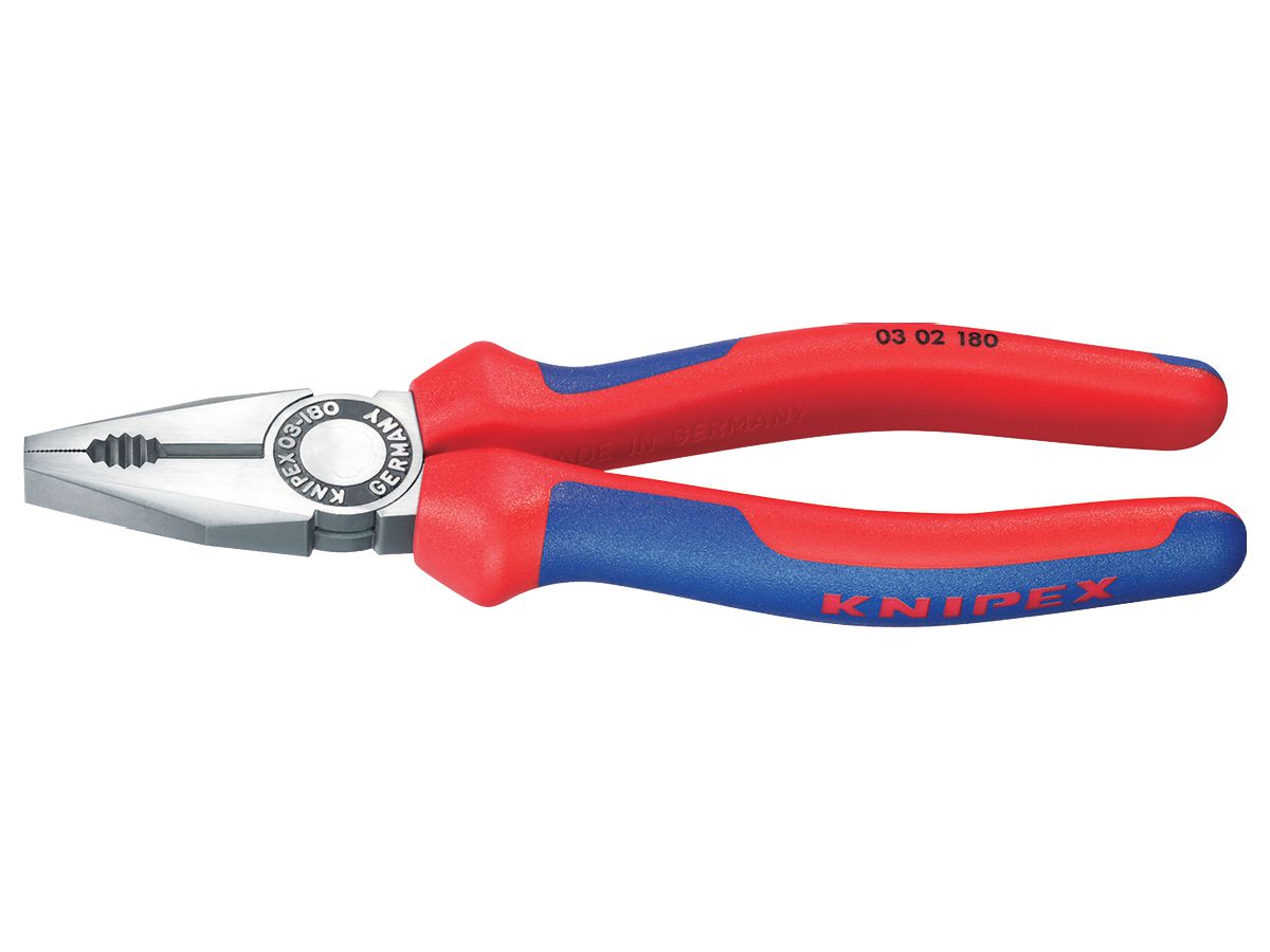 Combination pliers pol. 160mm m.M.K.Griff Knipex
