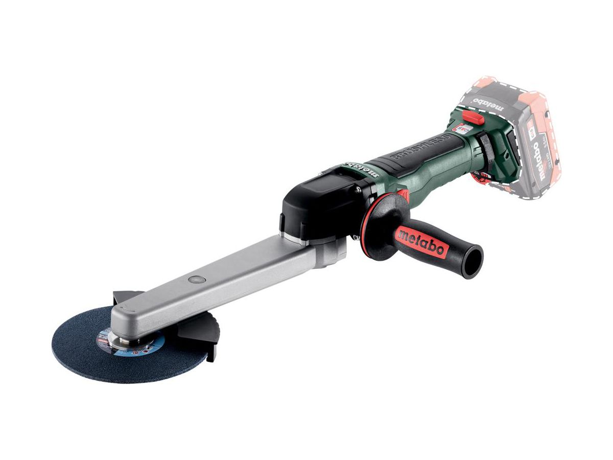 METABO Akku-Kehlnahtschleifer KNSVB 18 LTX BL 150, solo in metaBOX