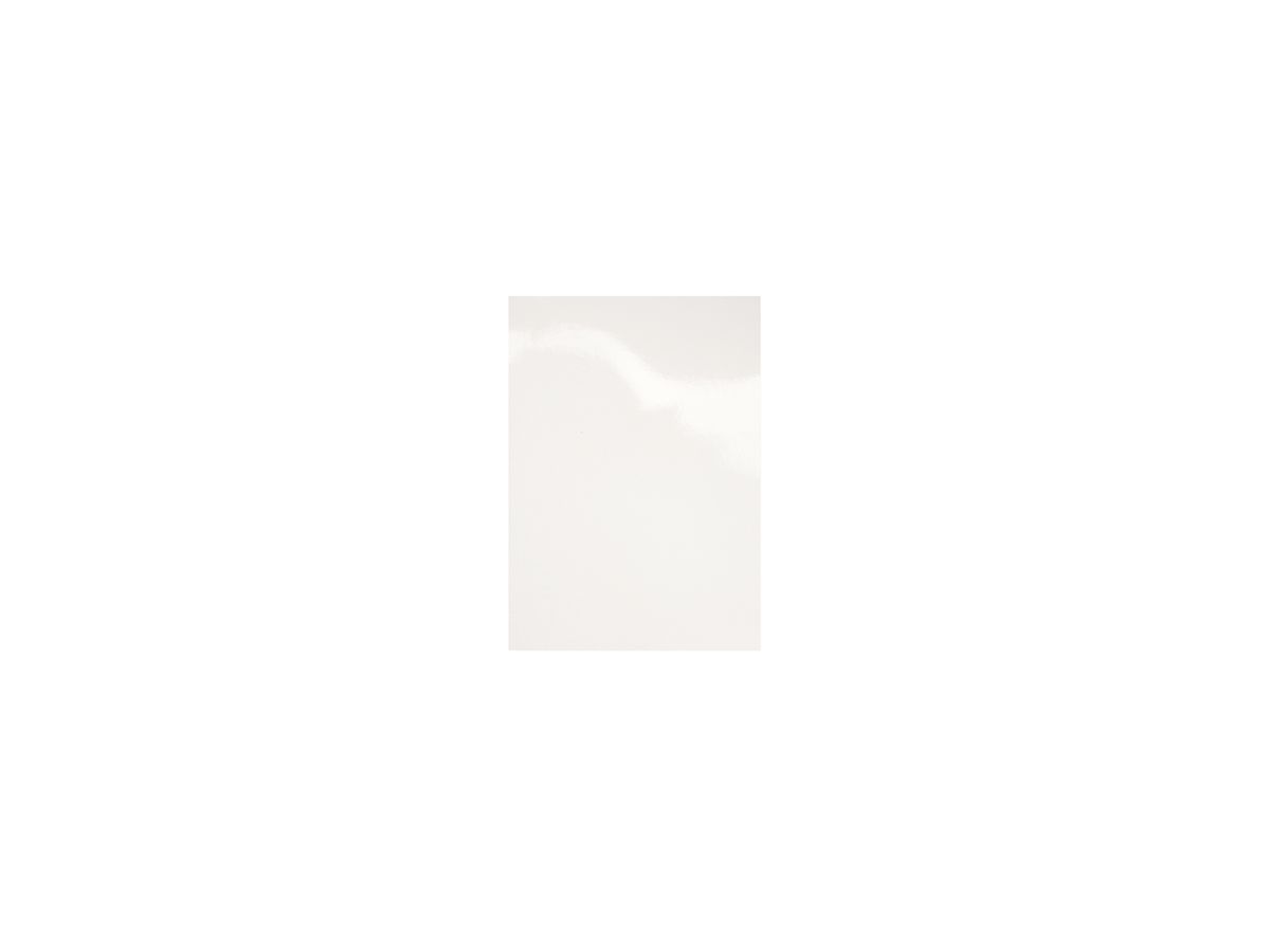 GBC Einbanddeckel HiGloss CE020071 DIN A4 250g weiß 100 St./Pack.