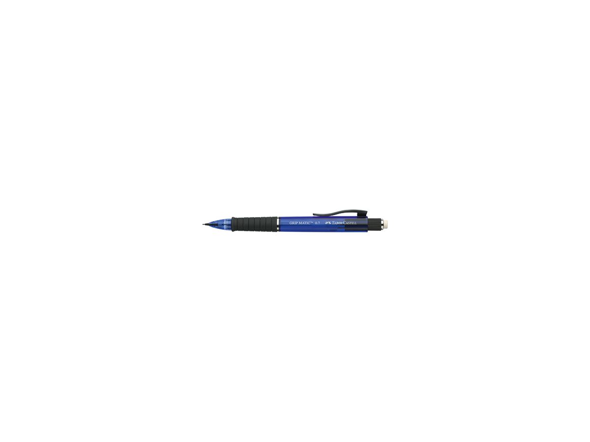 Faber-Castell Druckbleistift GripMatic 132152 0,7mm B blau