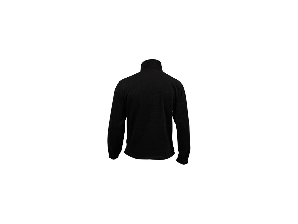JN Half-Zip Fleece JN043 100%PES, black, Größe XL
