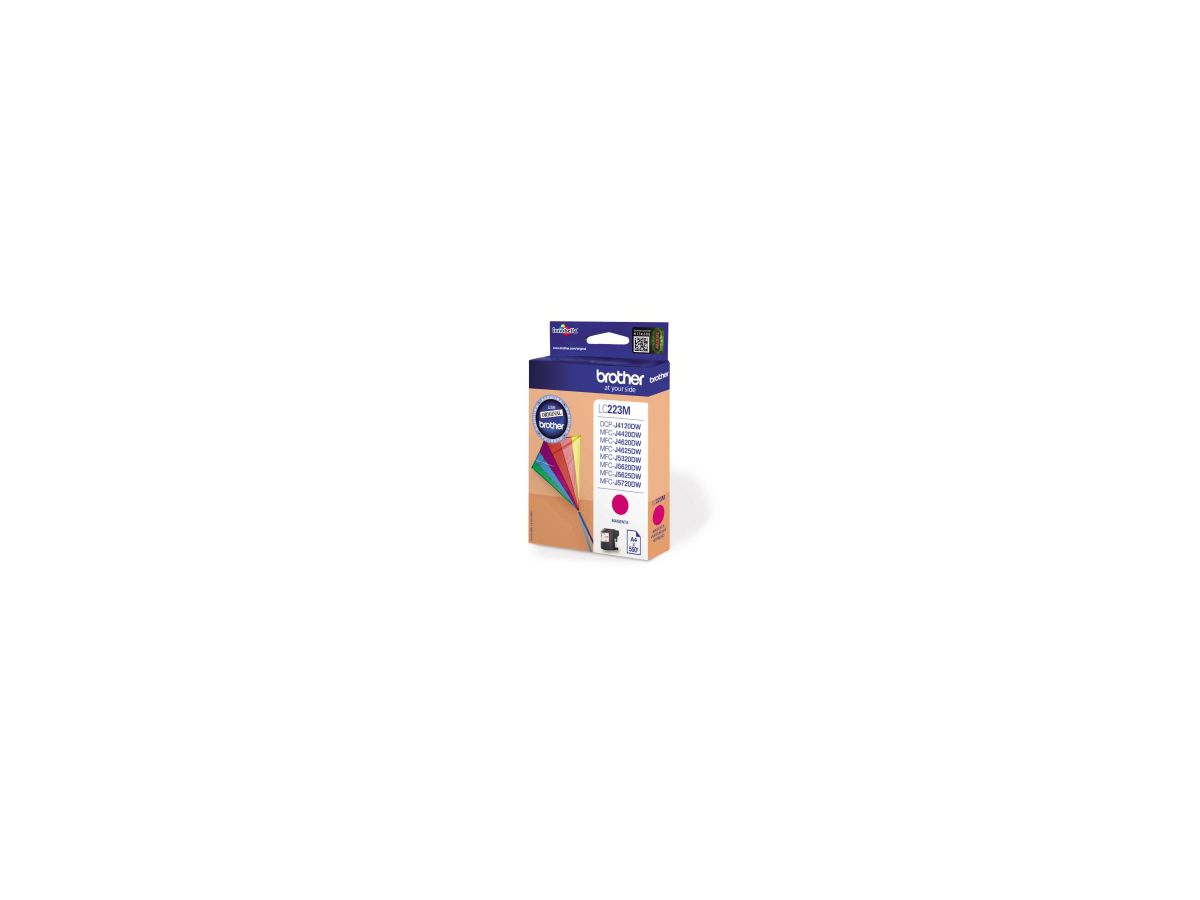 Brother Tintenpatrone LC223M 550 Seiten magenta