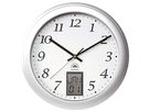 UNILUX Wanduhr Instinct 72321 30,5cm Edelstahl silber