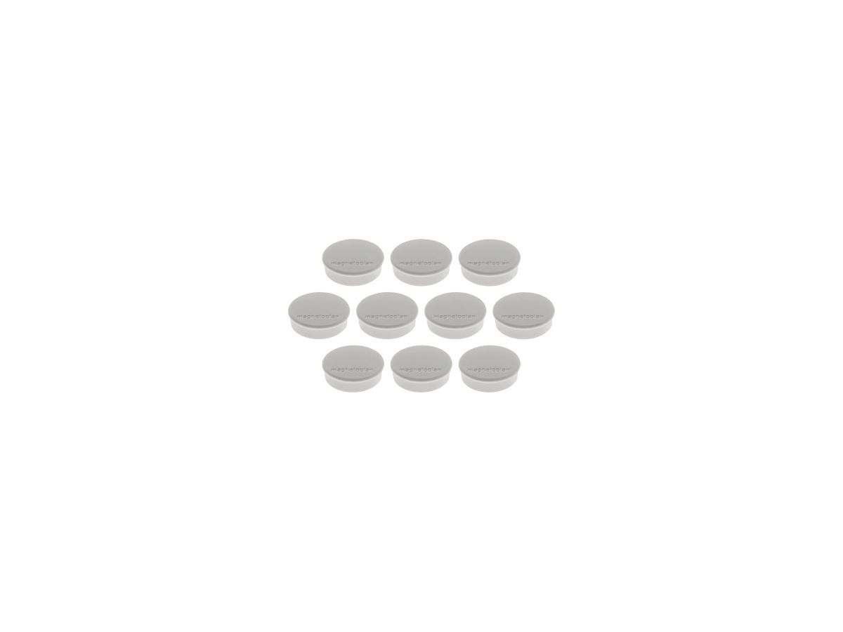 magnetoplan Magnet Discofix Hobby 1664501 25mm grau 10 St./Pack.