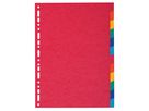 Exacompta Register Nature Future 1412E DIN A4 12teilig blanko farbig
