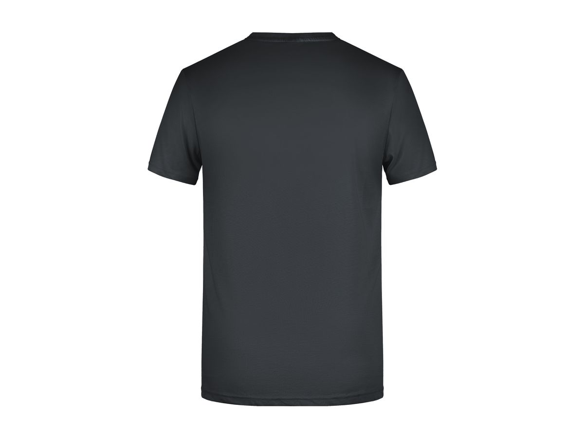 JN Men's Basic-T 8008 black, Größe L