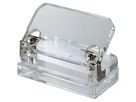 MAUL Locher M1959105  11x6x6,5cm max. 8Blatt Acryl klar