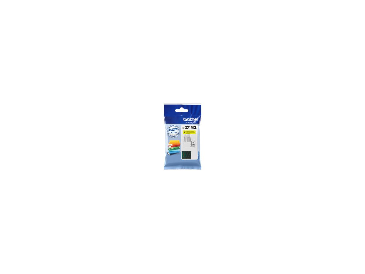 Brother Tintenpatrone LC3219XLY 1.500Seiten gelb