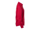 JN Ladies' Shirt Longsleeve Poplin JN677 red, Größe M