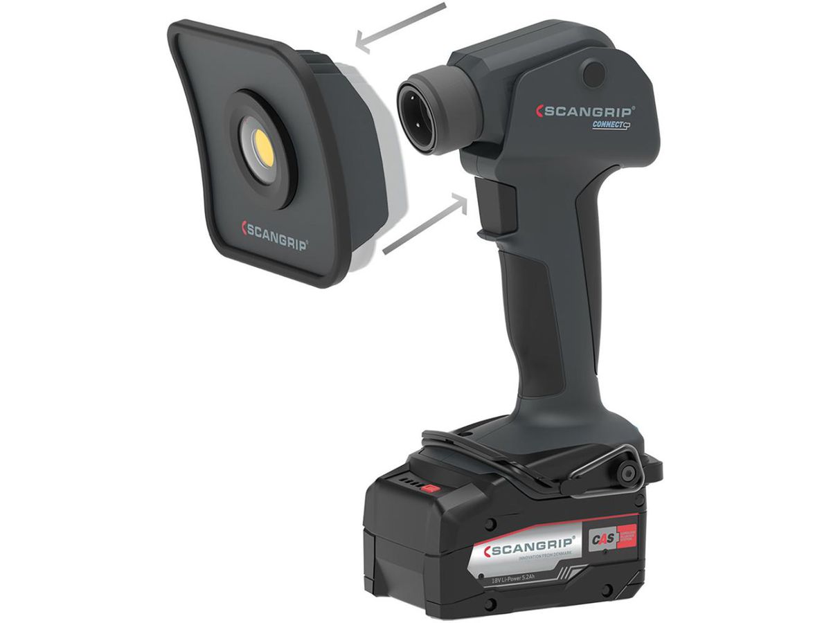 SCANGRIP Wechselaufsatz Flood