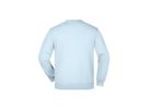 JN Round-Sweat Heavy Junior JN040K 80%BW/20%PES, light-blue, Größe M