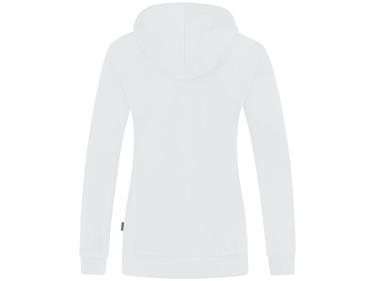 JAKO Kapuzenjacke Organic Damen C6820, Gr. 42 weiß