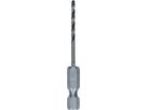 BOSCH Spiralbohrer PointTeQ, HSS, 6-kant 2x24x60 mm, VE 10