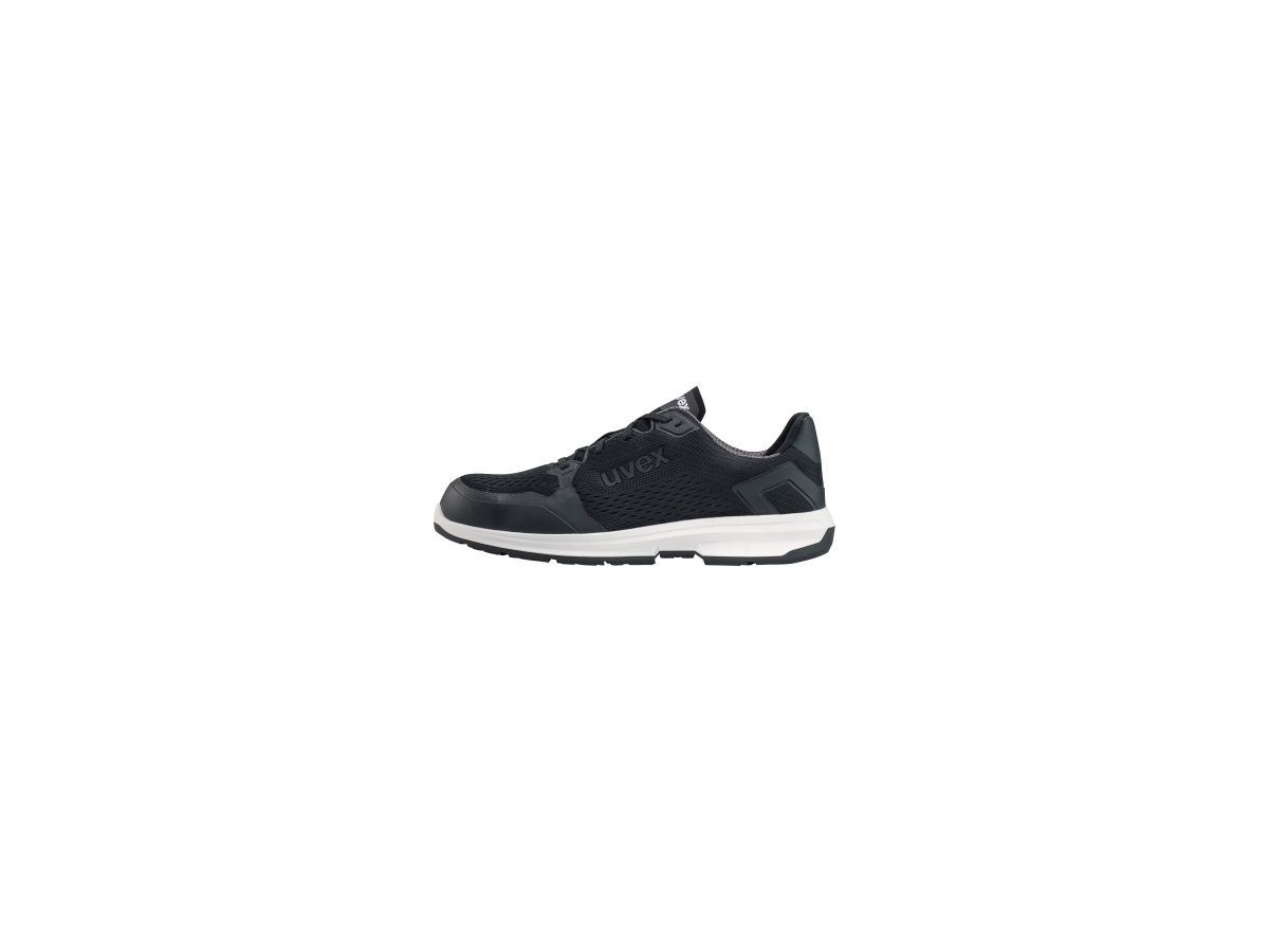 UVEX 1 sport Sicherheits-Halbschuh Gr. 38 W11 S1 ESD SR schw/weiß 6598.8
