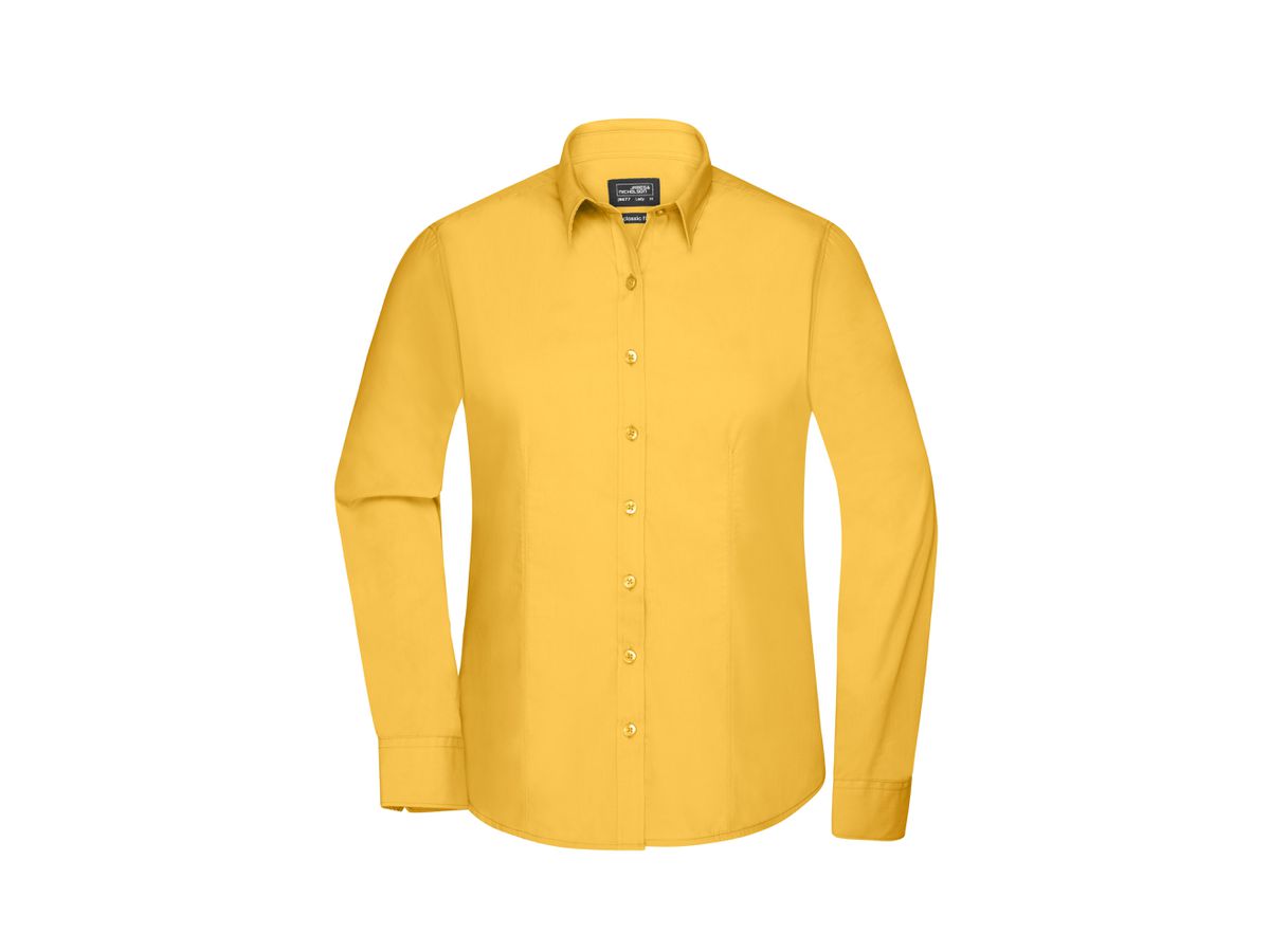 JN Ladies' Shirt Longsleeve Poplin JN677