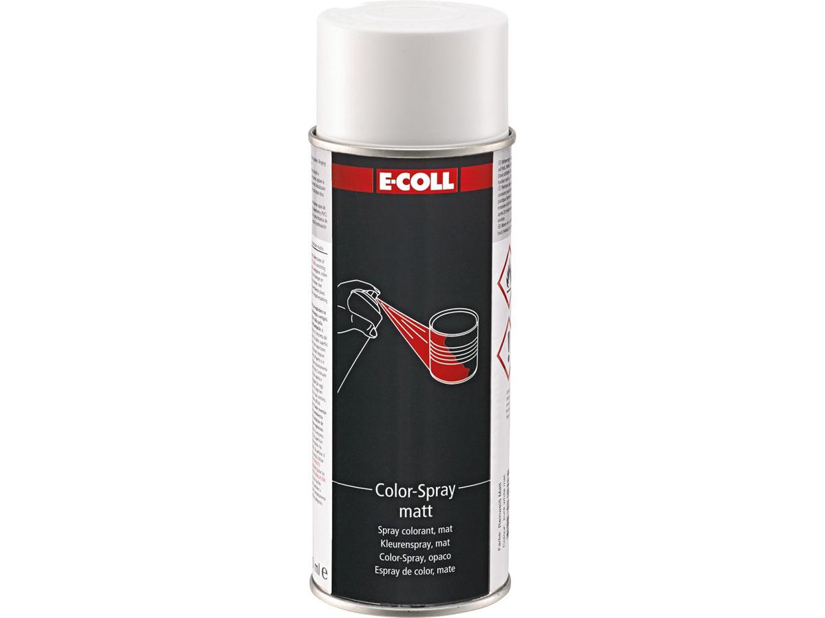 E-COLL Color-Spray matt 400Ml Reinweiss