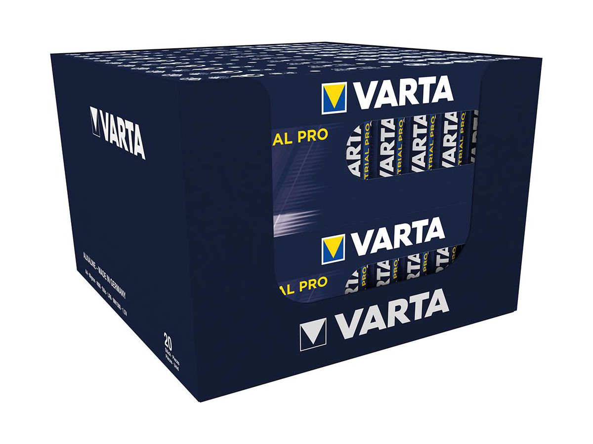 Varta Batterie Industrial Pro AA Karton a 400 Stück
