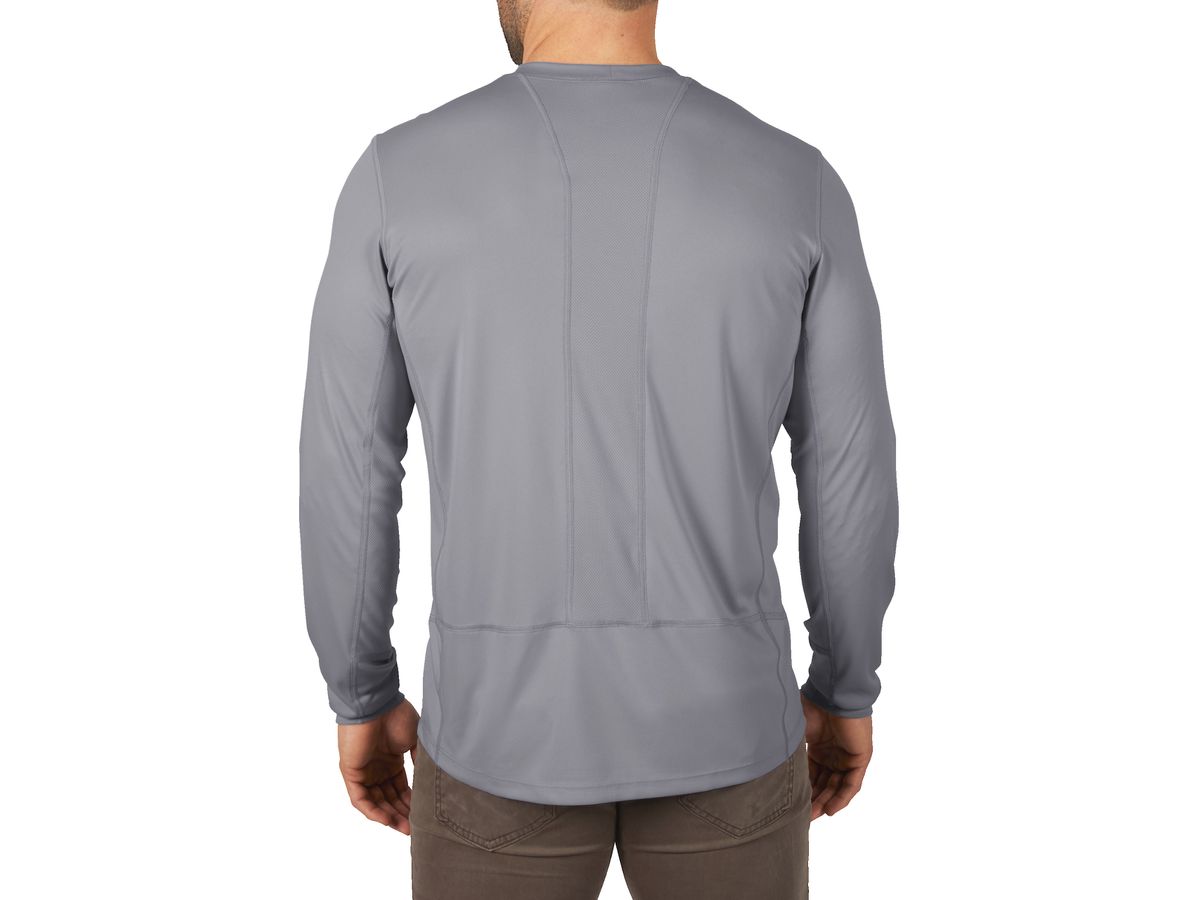 MILWAUKEE Langarmshirt WWLSG grau, Gr. 2XL