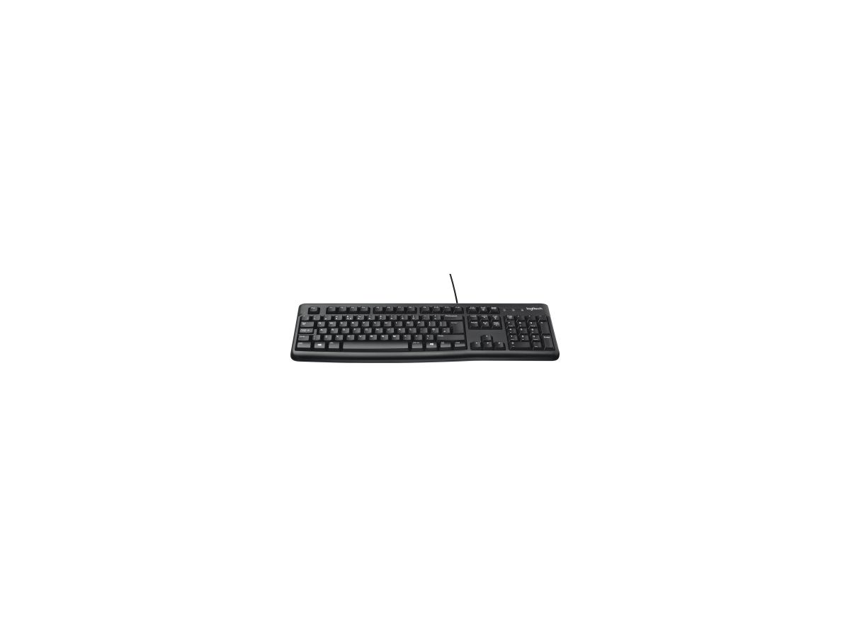 Logitech Tastatur K120 920-002489 3x18x47cm USB schwarz