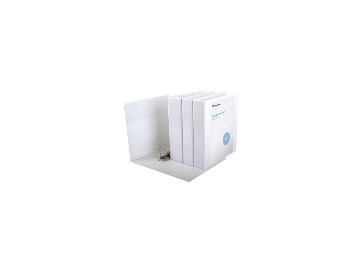 Soennecken Präsentationsringbuch 4140 DIN A4 84mm PP weiß