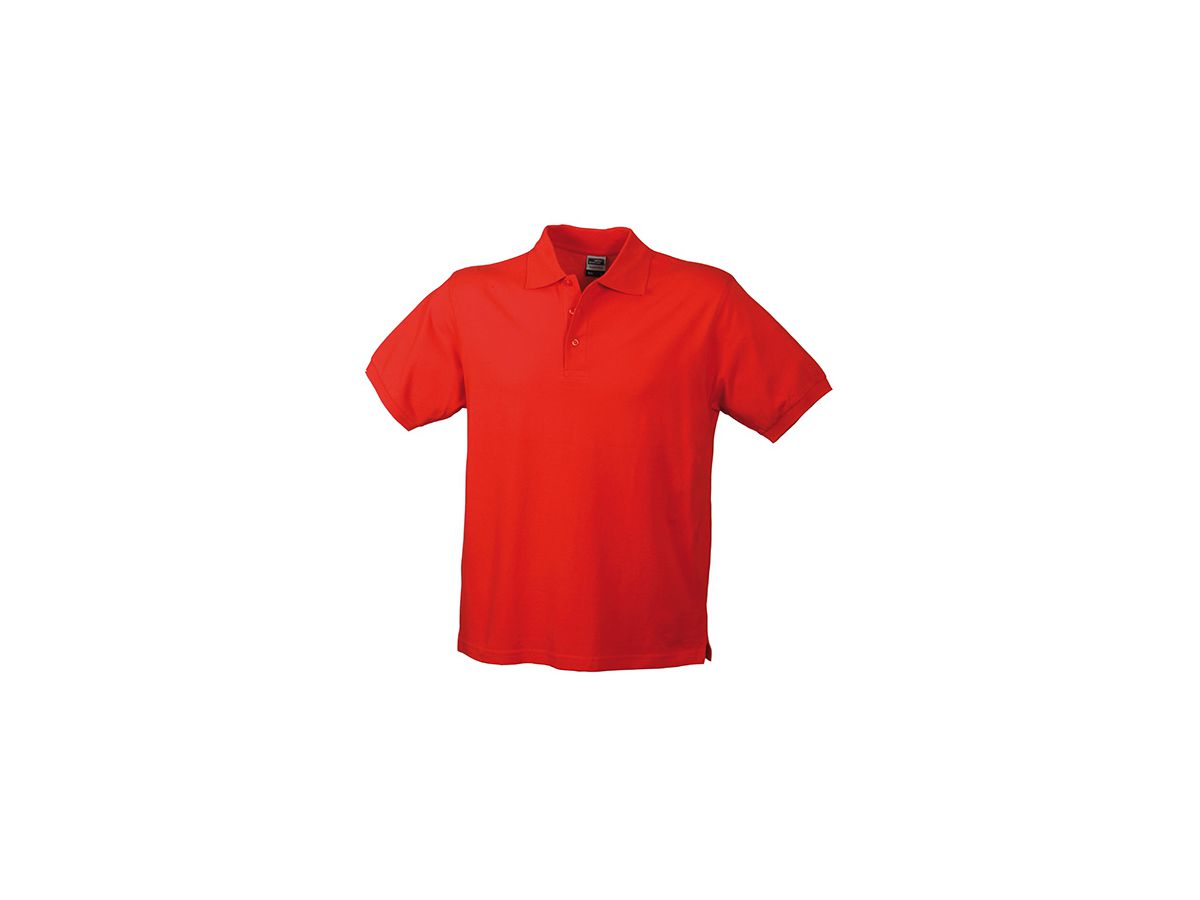 JN Workwear Polo Men JN801 100%BW, red, Größe 6XL
