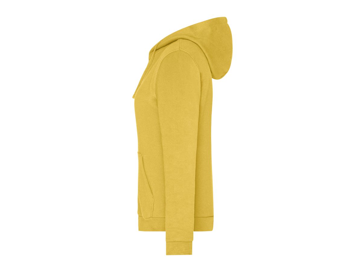 JN Promo Zip Hoody Lady JN755 80%BW/20%PES yellow Gr. XL
