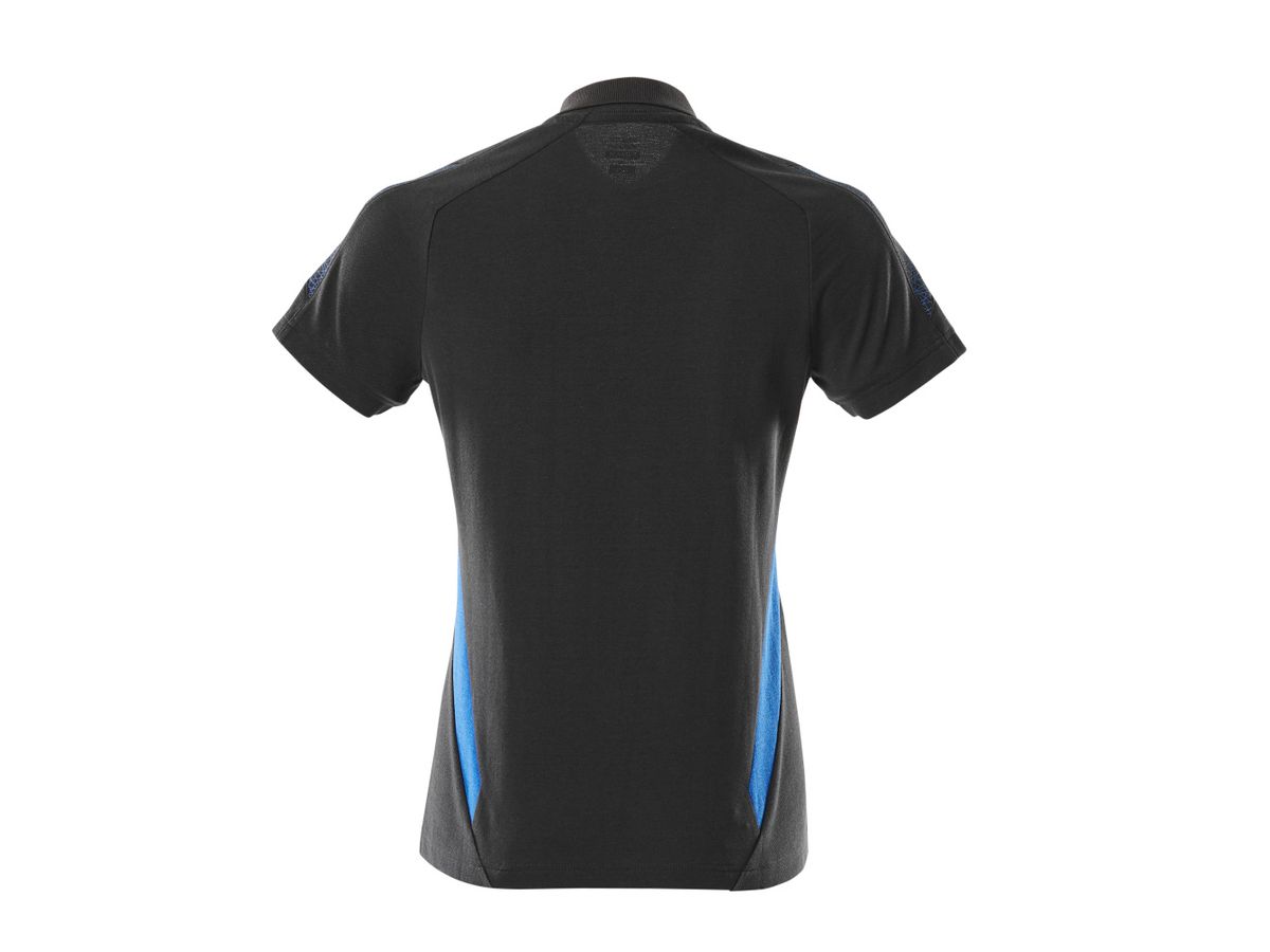 MASCOT Accelerate Polo-Shirt Damen Gr. 2XL schwarzblau/azurblau 18393-961