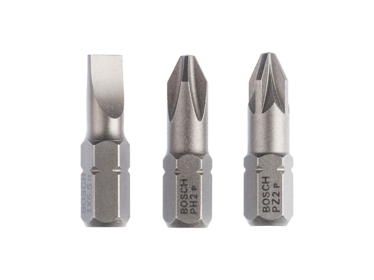 3ER BIT SET LS+PH2+PZ2 XH 25MM