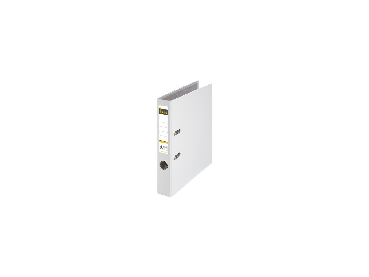 Bene Ordner 291600 WS DIN A4 52mm PP weiß