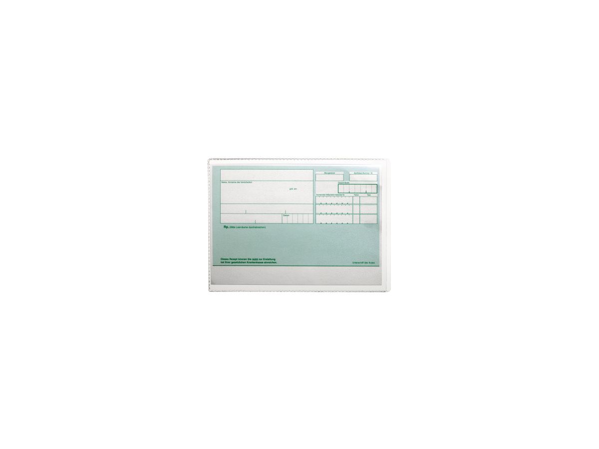 DURABLE Ausweishülle 213319 105x148mm Polypropylen transparent