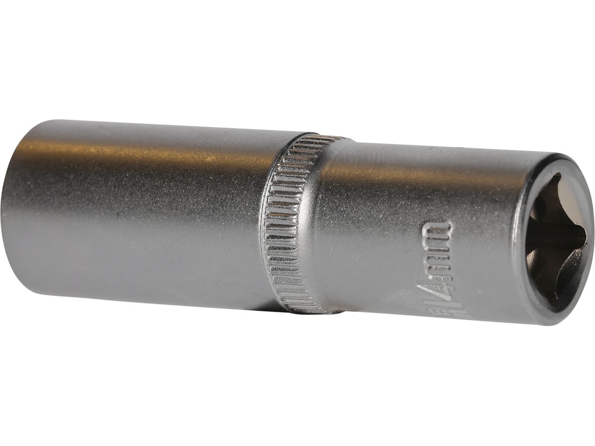 BRILLIANT TOOLS 3/8" Steckschlüssel- Einsatz,lang, 63mm, 14mm